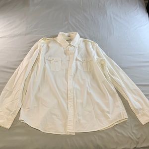 Calvin Klein Button Down - White - Large